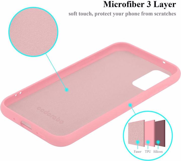 Actual product image Cadorabo TPU Liquid Silicone Case Cover (Samsung Galaxy S20 FE)