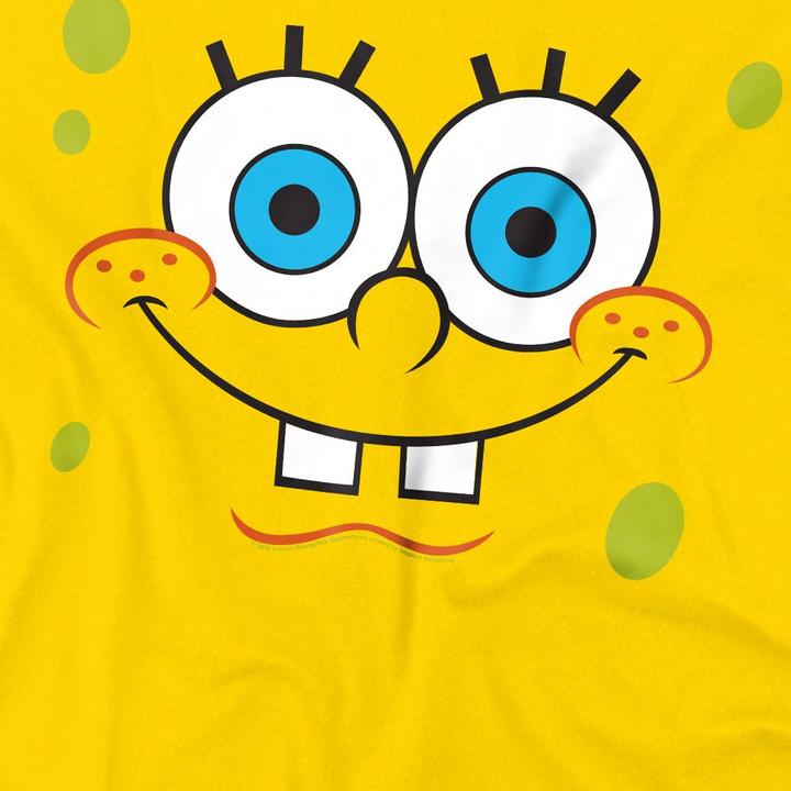Immagine prodotto Spongebob Squarepants Smiling Maglietta Viso Uomo (XXL)