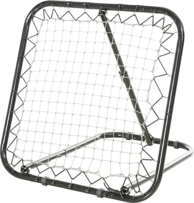 Swisshandel24 Fussball Rebounder klappbar Kickback Tor Rückprallwand Netz für Baseball Basketball Verstellbar in 5