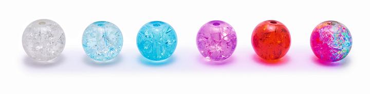 Produktbild Hobby & Crafting Fun Glitzerperlen, Ø 8 mm, 20 Stück