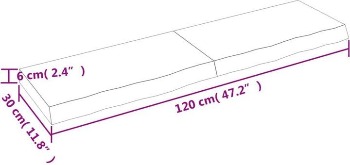 Produktbild VidaXL Emerald (120 x 30 x 6 cm)
