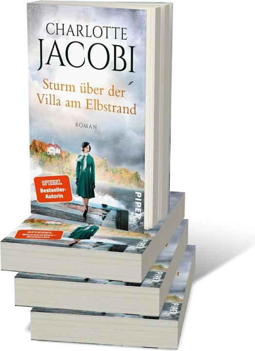 Produktbild Sturm über der Villa am Elbstrand (Deutsch, Charlotte Jacobi, 2020)