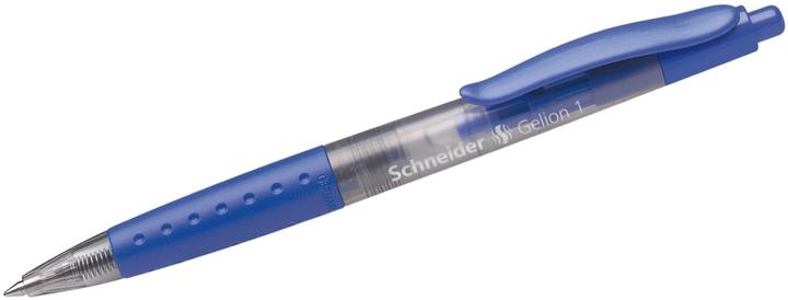 Actual product image Schneider Gel pen Gelion 1 (Blue, Transparent, 1 x)