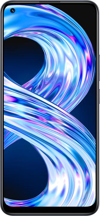 Immagine prodotto realme 8 (128 GB, Punk nero, 6.40", Doppia SIM, 64 Mpx, 4G)