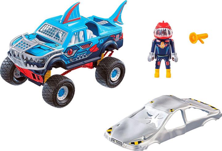 Produktbild Playmobil Stuntshow Monster Truck Shark (70550, Playmobil Stuntshow)