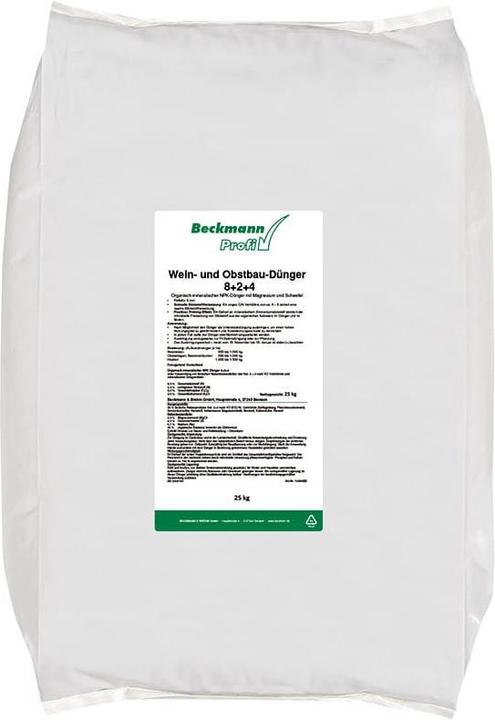 Produktbild Beckmann Wein- u. Obstbau-Dünger (25 kg)