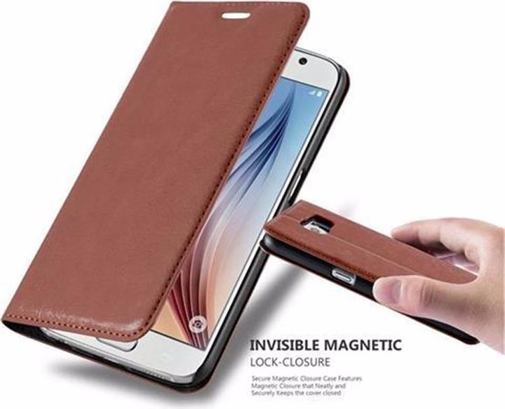 Produktbild Cadorabo Book Invisible Magnet Cover (Samsung Galaxy S6)