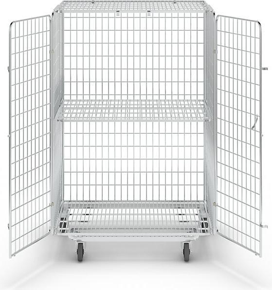 Actual product image kaiserkraft Roll container with double door (500 kg)