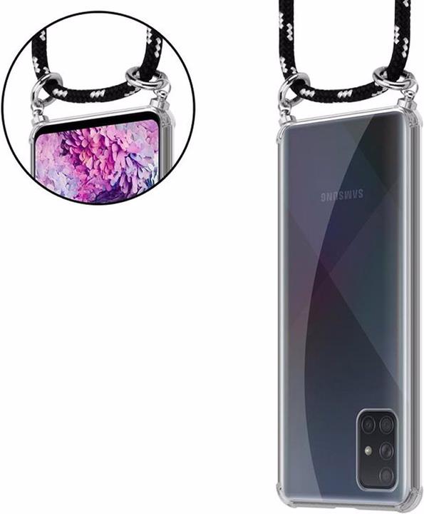 Produktbild Cadorabo TPU Handy Kette SILBER Cover