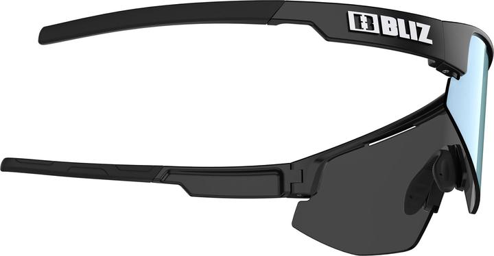 Actual product image Bliz Matrix Small (Mat Black, Smoke Ice Blue)