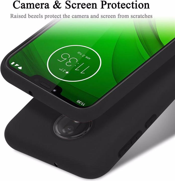 Image du produit Cadorabo TPU Liquid Silicone Case Cover (Motorola Moto G7 Power)