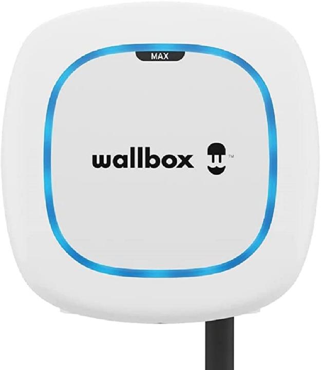 Wallbox Pulsar Max Electric Vehicle charge, 5 meter cable, 11kW, White (Type 2, 11 kW)
