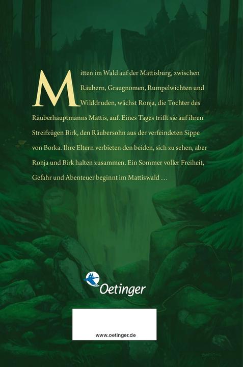 Produktbild Ronja Räubertochter (Deutsch, Astrid Lindgren, Peter Bergting, 2023)