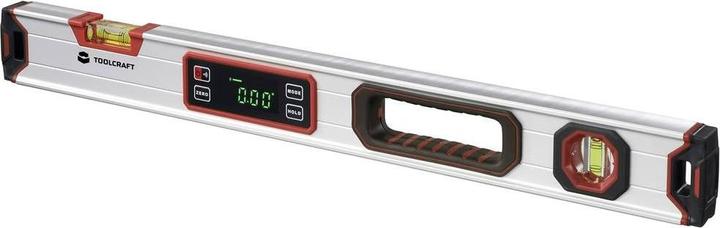 Toolcraft TO-9469539 Digital spirit level with magnet 600 mm 360 ° 1.0 mm/m (60 cm)