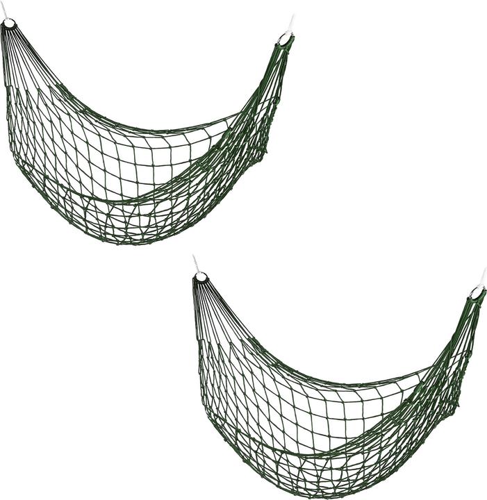 Image du produit Relaxdays 2x hamac en filet (120 kg)