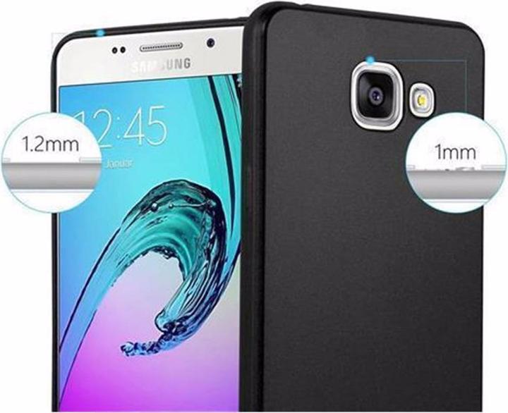 Actual product image Cadorabo TPU Matt Metallic Cover (Samsung Galaxy A3 (2016))