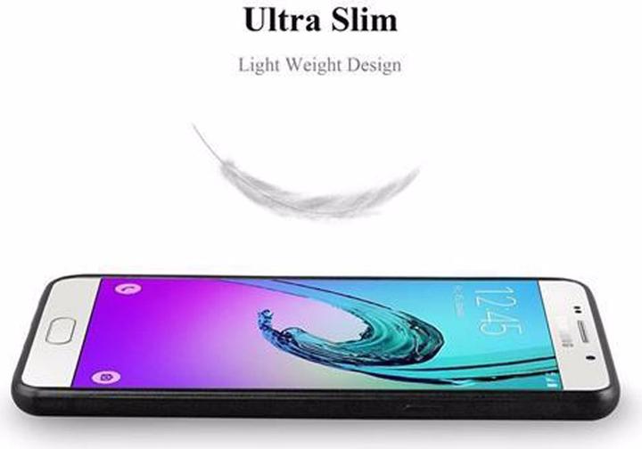 Actual product image Cadorabo TPU Matt Metallic Cover (Samsung Galaxy A3 (2016))