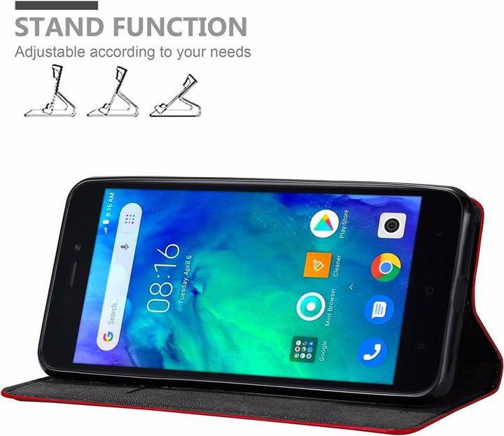 Immagine prodotto Cadorabo Copertina magnetica invisibile del libro (Xiaomi Redmi Go)