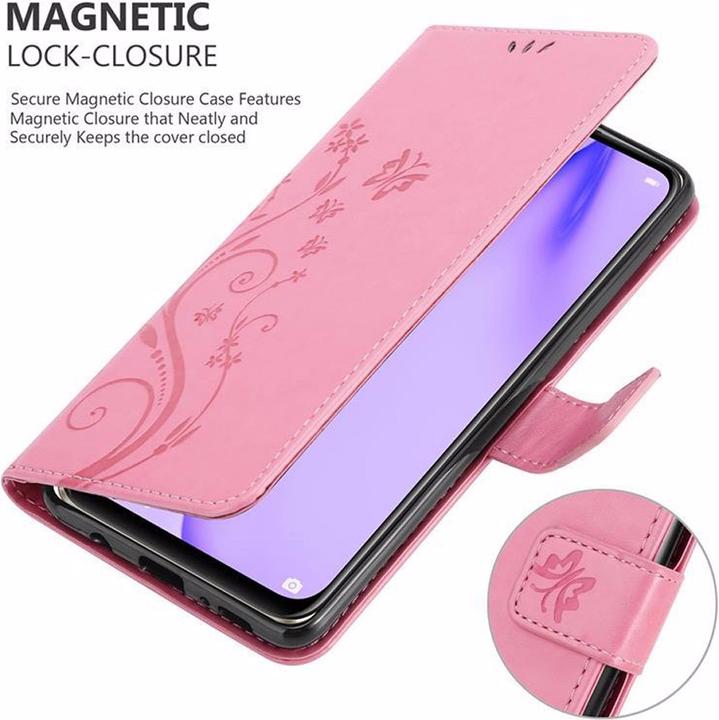 Actual product image Cadorabo Flower Book Cover (Huawei P40 Lite)