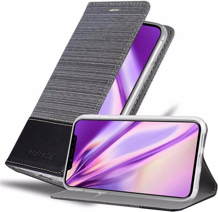 Produktbild Cadorabo Book Jeans Optik Cover (Apple iPhone X)