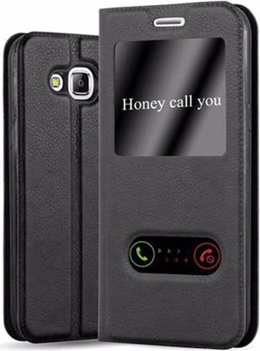 Produktbild Cadorabo Book mit View Doppelfenster Cover (Samsung Galaxy J5 (2015))