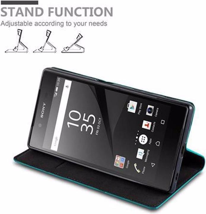 Immagine prodotto Cadorabo Copertina magnetica invisibile del libro (Sony Xperia Z5)