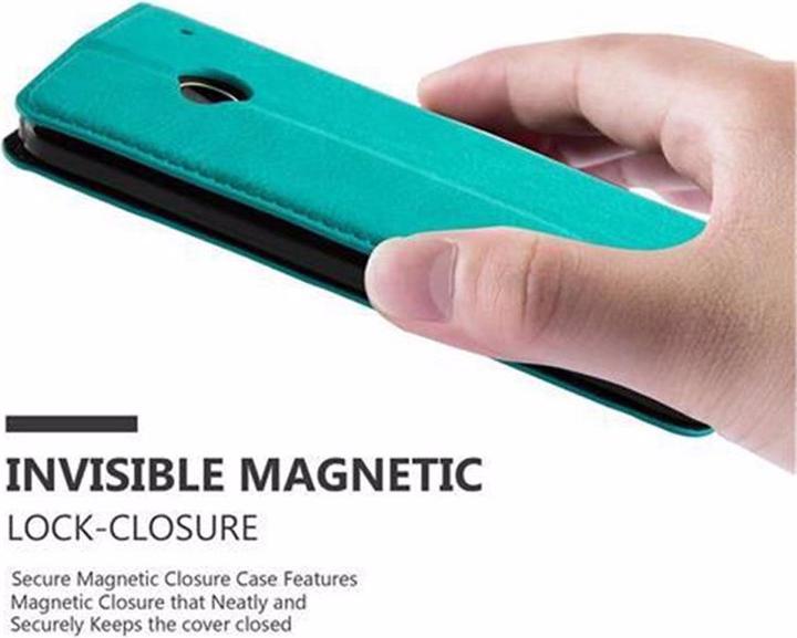 Produktbild Cadorabo Book Invisible Magnet Cover (HTC One M7)