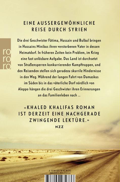 Produktbild Der Tod ist ein mühseliges Geschäft (Deutsch, Khaled Khalifa, 2019)
