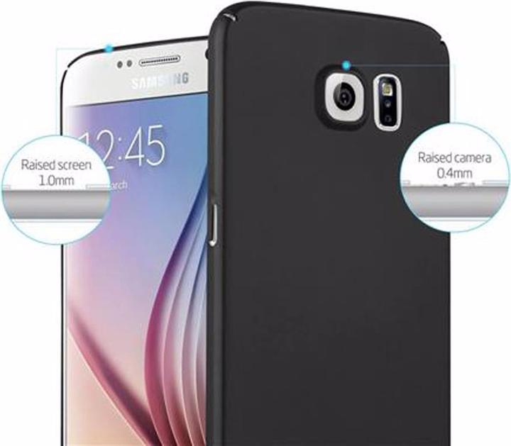 Produktbild Cadorabo Hard Cover Matt Metall Cover (Samsung Galaxy S6)