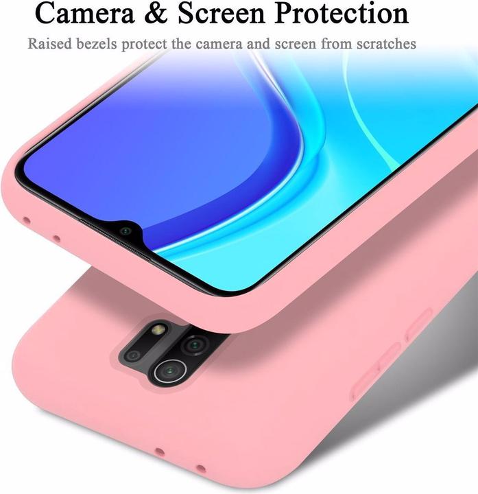 Actual product image Cadorabo TPU Liquid Silicone Case Cover (Xiaomi Redmi 9)