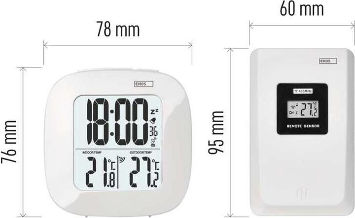 Actual product image Emos Digital Thermometer - wireless E0127