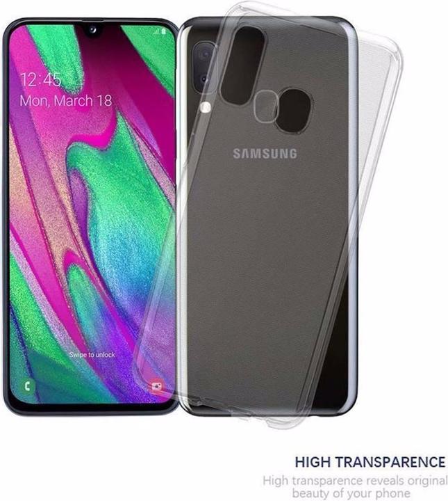 Actual product image Cadorabo TPU Ultra Slim AIR Cover (Samsung Galaxy A40)