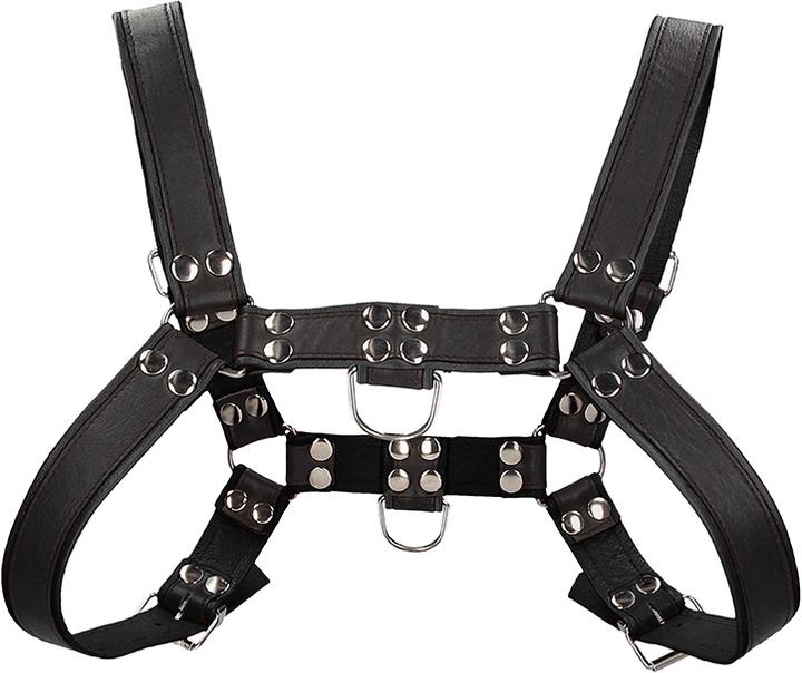 Produktbild Ouch! Chest Bulldog Harness/Black - S/M (S, M)