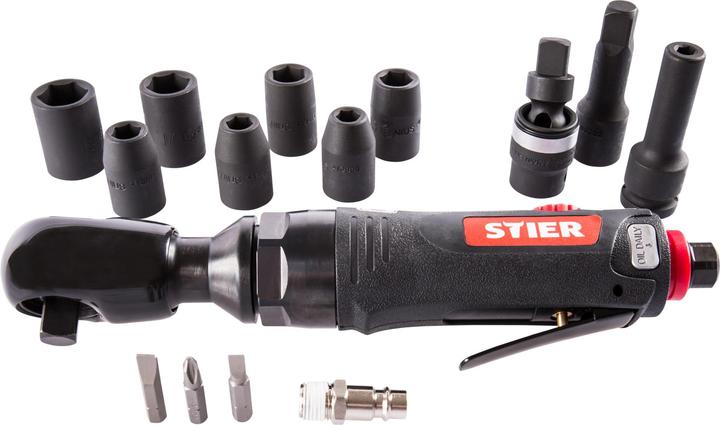 Produktbild Stier Ratschenschrauber-Satz 33-1 3/8" 14-teilig (3/8")