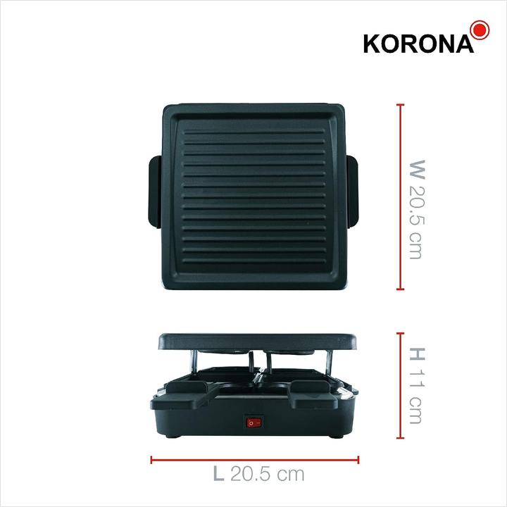 Produktbild Korona 45081 Raclette, 4 Personen