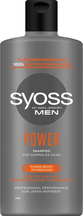 Syoss Men Power (440 ml, Liquid shampoo)