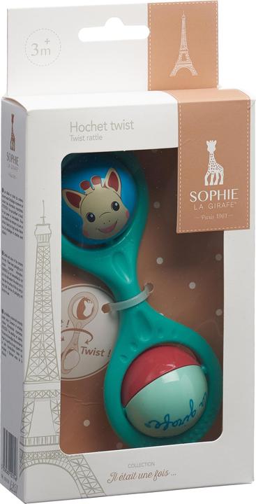 Actual product image Sophie la girafe Twist rattle