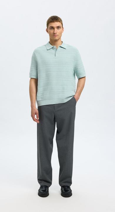 Immagine prodotto Selected Homme Textured Polohemd aus Strick (XXL)