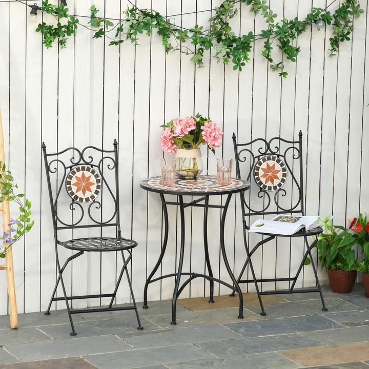 Produktbild Jamb Balkonset Mosaiktisch (60 cm)