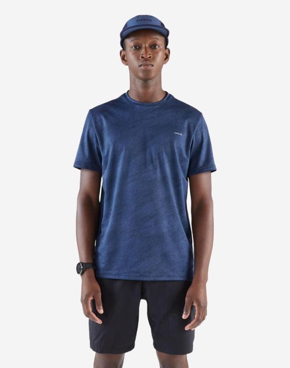 Produktbild Kiprun Men's Breathable Running T-shirt Run 500 Dry - Midnight blue (XXL)