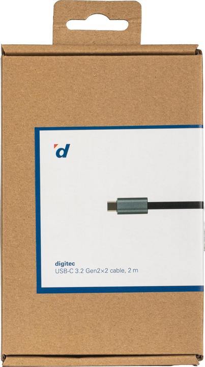 Actual product image Digitec USB Type C - USB Type C (2 m, USB 3.2 Gen 2x2)