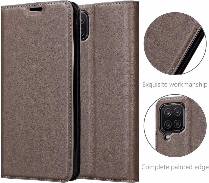 Immagine prodotto Cadorabo Copertina magnetica invisibile del libro (Samsung Galaxy A12, Samsung Galaxy M12)