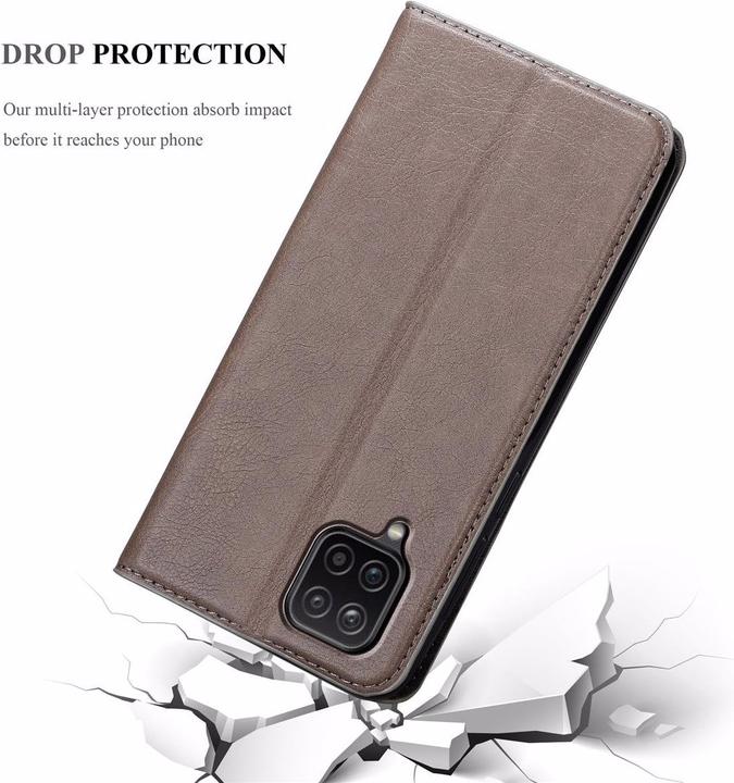Immagine prodotto Cadorabo Copertina magnetica invisibile del libro (Samsung Galaxy A12, Samsung Galaxy M12)
