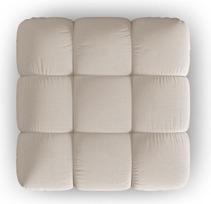 Actual product image Micadoni Pouf, "Bellis", 1 Seat, 94x94x43Made in Europe (Cushioned stools)