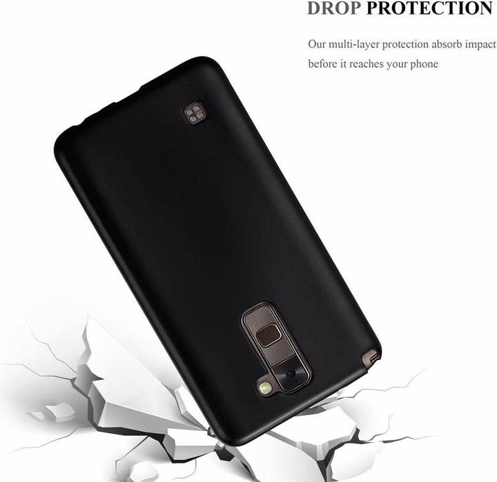 Actual product image Cadorabo TPU Matt Metallic Cover (LG Stylus 2)