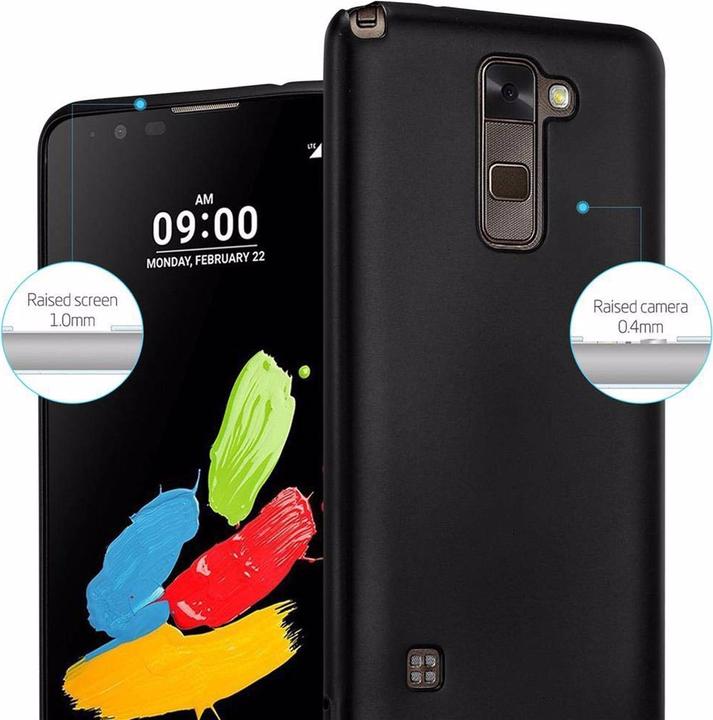 Actual product image Cadorabo TPU Matt Metallic Cover (LG Stylus 2)