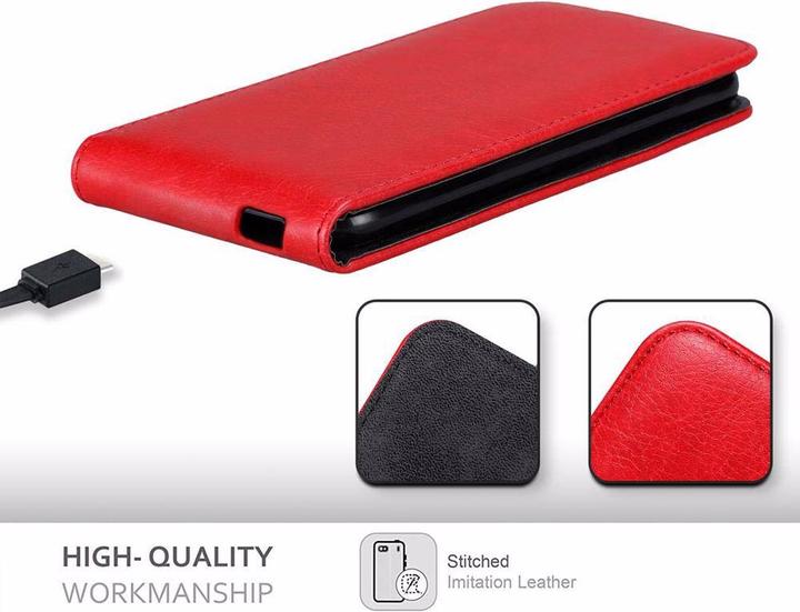 Immagine prodotto Cadorabo Flip come copertura invisibile (Wiko View Go)