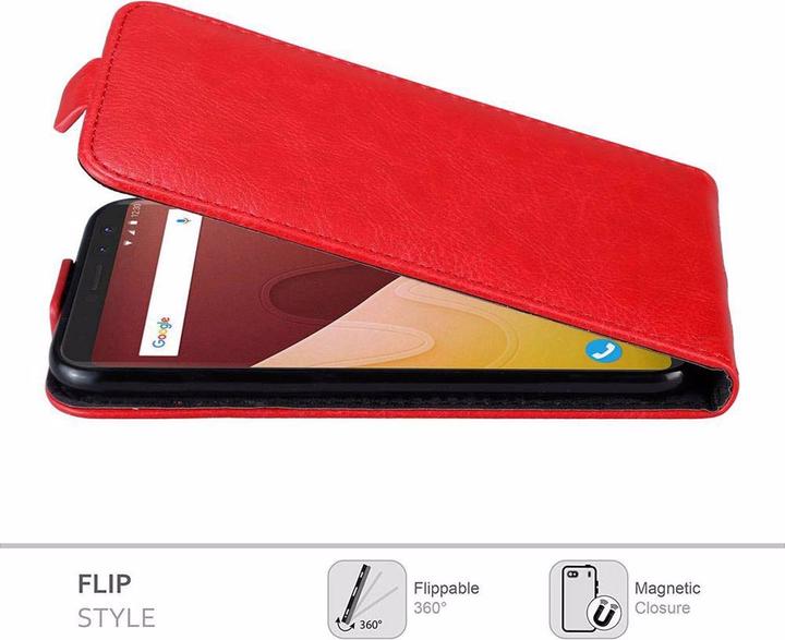 Immagine prodotto Cadorabo Flip come copertura invisibile (Wiko View Go)