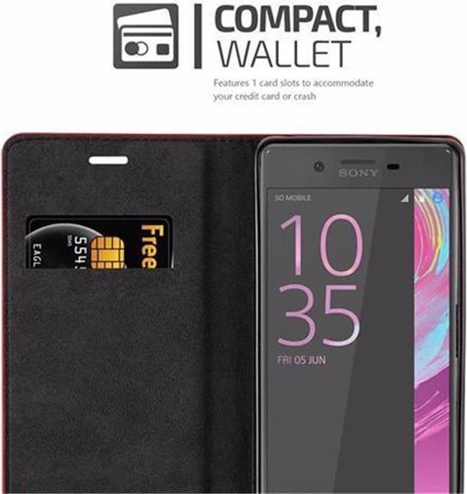 Produktbild Cadorabo Book Invisible Magnet Cover (Sony Xperia X)