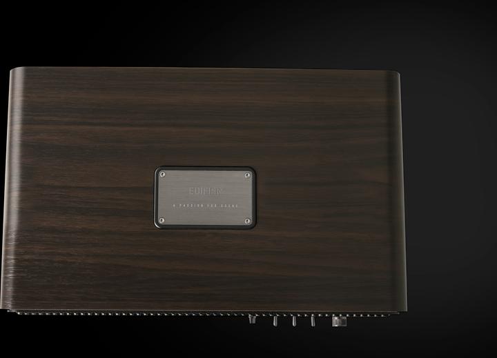 Actual product image Edifier S300 Bluetooth Speaker - black walnut